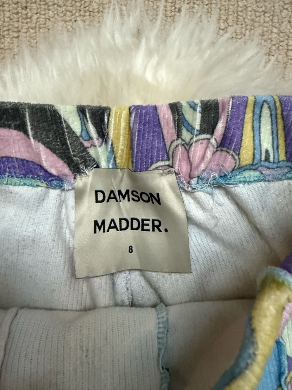 Damson Madder Flare Psychedelic Pants - Picture 3 of 4